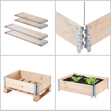 ДЕРЕВЯННЫЙ ПОДДОН 60 x 80 см КОНТЕЙНЕР ДЛЯ ПОДДОНОВ ТРАВНОЙ КОМНАТА