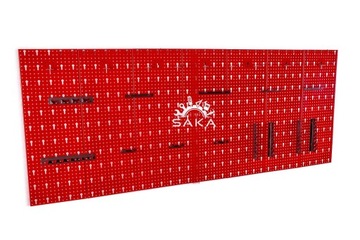 TABLICA NARZĘDZIOWA WARSZTATOWA METALOWA 158x51 CM
