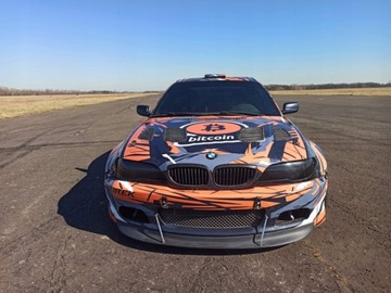 BMW 3 E46 CSL M-пакет Юбка переднего бампера