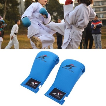 Dziecięce rękawice bokserskie Kickboxing MMA Grappling Worki treningowe Niebieskie M
