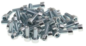 ŚRUBA IMBUSOWA OCYNK M6x16 mm NA IMBUS 50 sztuk