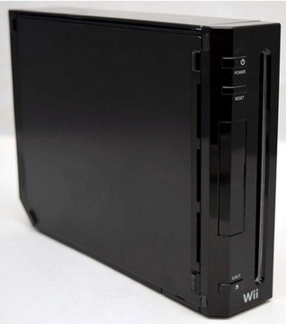 Консоль Nintendo Wii, черная, в сборе