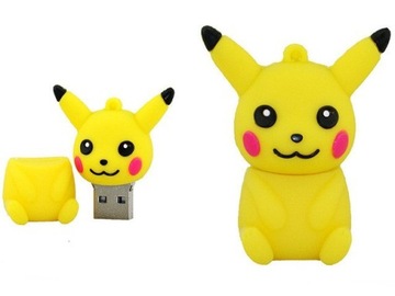 PENDRIVE USB SZYBKI FLASH DRIVE ULTRA PAMIĘĆ ZAWIESZKA PREZENT PIKACHU 32GB