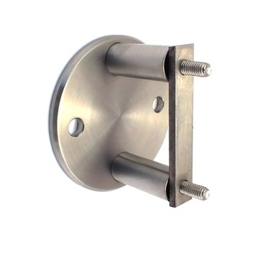 Mocowanie boczne fi 100 do słupka 42,4 szlif INOX