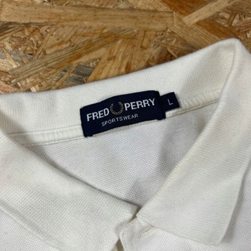 Koszulka Polo FRED PERRY Męska L Lato Slim Logo