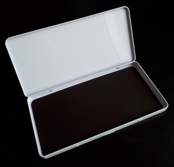 Маленькая белая палитра, магнитная палитра, теневой ящик EXHIBITION.