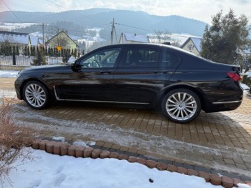 BMW Seria 7 G11-G12 Sedan Facelifting 3.0 740d 340KM 2020 BMW 7 740 d Tylna oś skrętna, zdjęcie 3