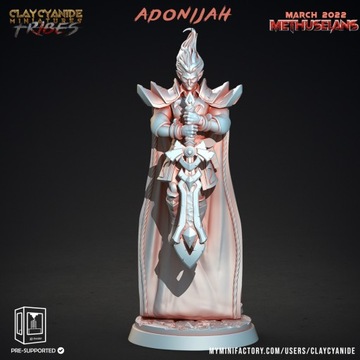 Adonijah Clay Cyanide Miniatures 28 mm
