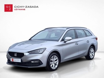 Seat Leon IV Sportstourer 2.0 TDI CR 150KM 2022 Seat Leon serwis ASO 2.0TDI 150KM FullLink navi virtual pak. zimowy LED VA