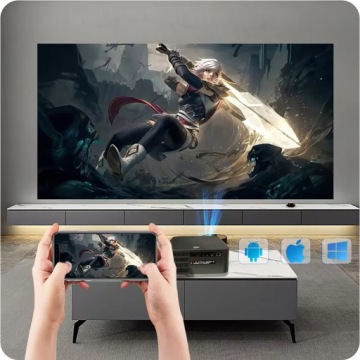 ХИТ! FULL HD ANDROID LED PROJECTOR maXvision VERY BRIGHT 22000 LM