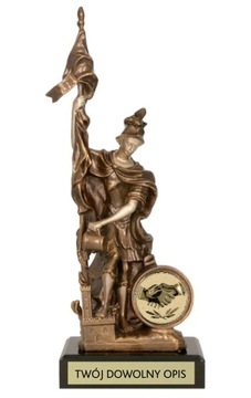 Florian statuetka strażacka 27cm podziękowanie tab