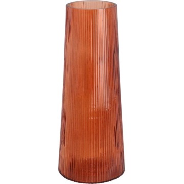 Wazon w prążki, wys. 28 cm