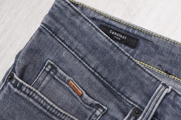 HUGO BOSS CANDIANI JEANS spodnie męskie szare PREMIUM 36/36 pas 96