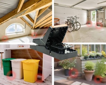 5 МОЩНЫХ ЛОВУШЕК ДЛЯ КРЫС И МЫШЕЙ, ГИЛОТИНА ВЫСОКОЙ ПРОЧНОСТИ МЕХАНИЗМА