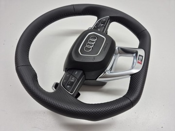 AUDI RSQ3 II 83A KIEROWNICA SKÓRZANA AIRBAG ŁOPATKI NOWA ORYGINAŁ