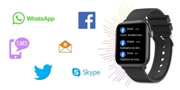 Rubicon zegarek unisex smartwatch smartband damski męski na prezent