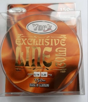 YORK MOCNA ŻYŁKA EXCLUSIVE GOLD 150m-0,14mm