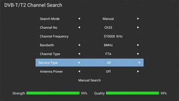 Декодер MASCOM MC A101T/C Android 10 DVB-T2 H.265
