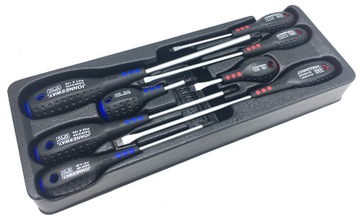 НАБОР ОТВЕРТОК ИЗ 8 ОТВЕРТОК СО ВСТАВКОЙ