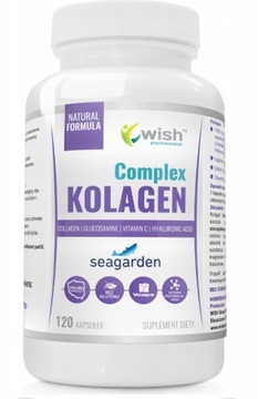 KOLAGEN Rybi MORSKI 500mg STAWY KOŚCI SKÓRA 120 ka
