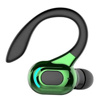 Słuchawki bezprzewodowe Bluetooth Wodoodporny dźwięk przestrzenny Business w kolorze czarnym i zielonym