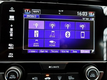 Honda Civic X Sedan 4d Facelifting 1.5 VTEC TURBO 182KM 2019 Honda Civic TYLKO 49tyś KM Kraj 1wł BEZWYP 182KM, zdjęcie 23