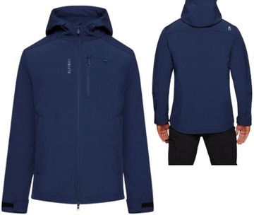 Alpinus Kurtka męska SOFTSHELL ASO HYDROTEX z kapturem rozmiar L