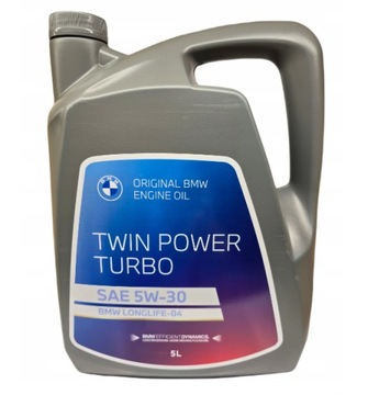 ORYGINALNY OLEJ BMW 5W/30 TWIN POWER TURBO 5L - PRODUKCJA 2025 !!!