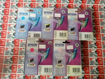 Tusz Epson T0806 do R265 P50 R280 LMagenta oryg fv