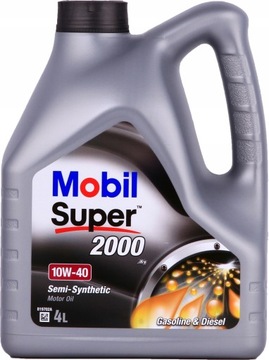 Olej silnikowy Mobil Super 2000 4L10W-40