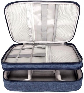 Дорожный органайзер для зарядных кабелей и сумки-футляра