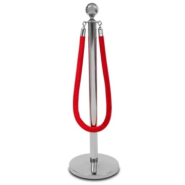 Słupek odgrodzeniowy ROYAL - Chrom