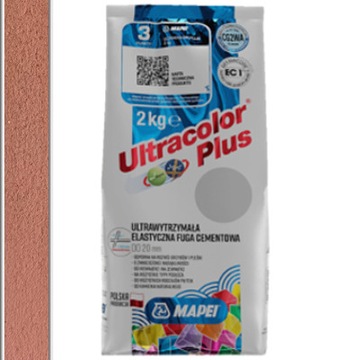 Fuga elastyczna uniwersalna ULTRACOLOR PLUS 2kg MAPEI - kolor 161 malwa