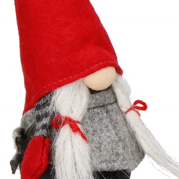 РОЖДЕСТВЕНСКАЯ ЕЛКА ГНОМ ПОДАРОК ​​СИДЯЩИЙ ГНОМ ГНОМ