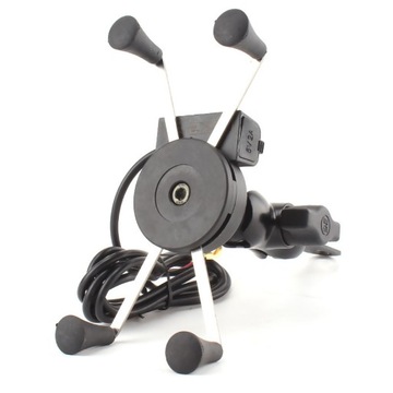 ДЕРЖАТЕЛЬ ДЛЯ ТЕЛЕФОНА НА РУЛЕ МОТОЦИКЛА