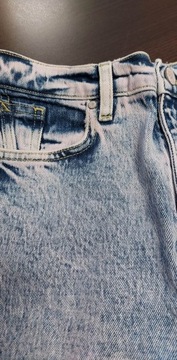 Only niebieskie jeansy szerokie nogawki 27/32