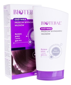 Odżywka do włosów Biotebal wzmacniająca przeciw wypadaniu włosów 200 ml