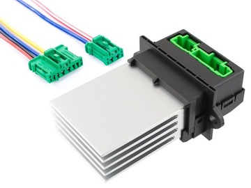 REZYSTOR OPORNIK DMUCHAWY + PRZEWODY DO RENAULT SCENIC I 2 II MEGANE II