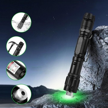 ПЕРЕЗАРЯЖАЕМАЯ ЗЕЛЕНАЯ ЛАЗЕРНАЯ УКАЗКА, РЕГУЛИРУЕМАЯ ЛАЗЕРНАЯ ФОКУСИРОВКА