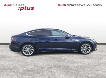 Audi A5 F5 Coupe Facelifting 2.0 40 TFSI 204KM 2022 Audi A5 Sportback BangOlufsen, Carplay, Android Auto, Kamera cofania, Ambi, zdjęcie 5