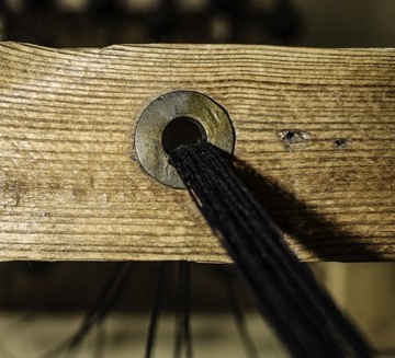 ЧЕРНАЯ ХЛОПКОВАЯ ВЕРЕВКА 12ММ 50 МЕТРОВ