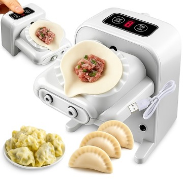 ELEKTRYCZNA MASZYNKA DO ROBIENIA LEPIENIA PIEROGÓW AUTOMATYCZNA EKSPRESOWA