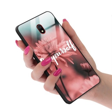 Etui GLASS do XIAOMI REDMI 8A Case Kobiece Wzory