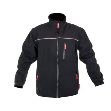 KURTKA SOFTSHELL, CZARNA, ROZM. XL, CE, LAHTI