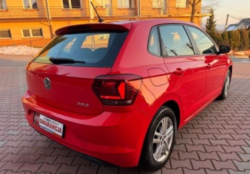 Volkswagen Polo VI Hatchback 5d 1.0 MPI 80KM 2019 Volkswagen Polo 1.0MPi 80ps Ledy 5Drzwi Tylko107TysKm Bezwypadkowy 1Wlasci, zdjęcie 6
