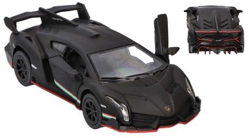 Goki Autko Lamborghini Veneno Czarny Metalowy dla chłopca
