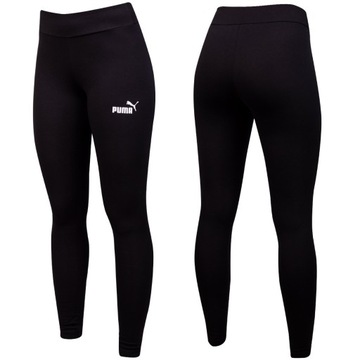 PUMA DÁMSKE LEGÍNY ESS LEGGINGS BLACK r.M