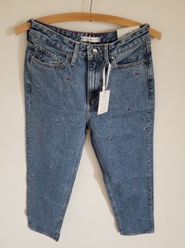 TOMMY HILFIGER Classic Straight mom W27 Crop SALE