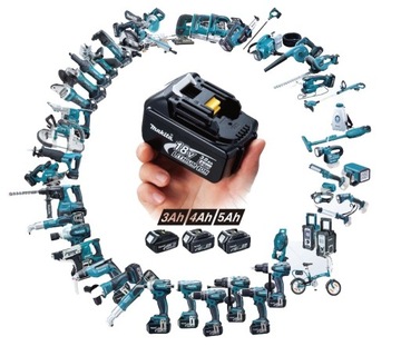 Аккумуляторная батарея для литий-ионного аккумулятора Makita18V 6Ah BL1860B