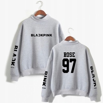 Blackpink Lisa Rose Kpop BTS 50 wzór BTS Bluza